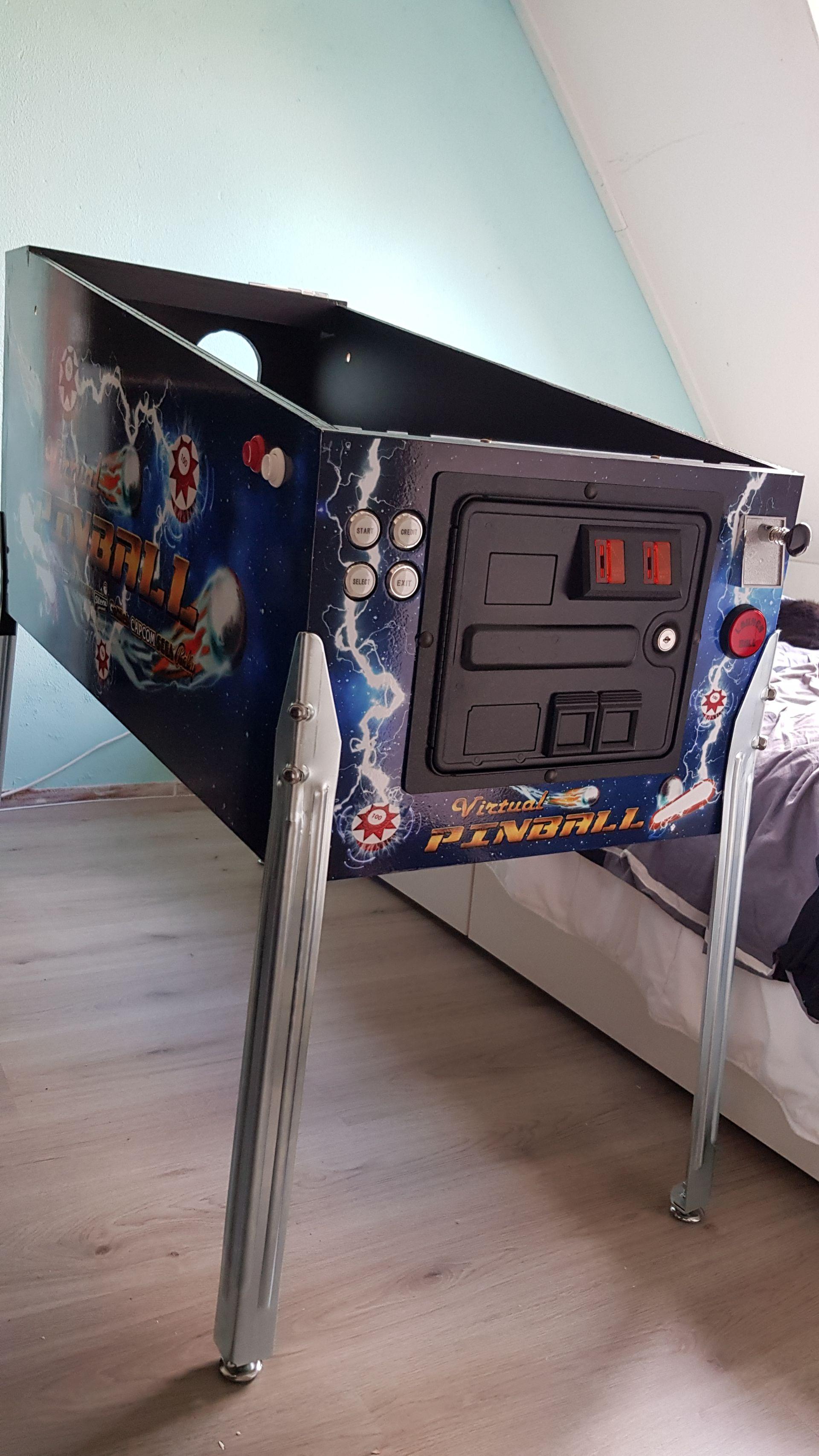 Home Made Virtual Pinball Cabinet Gamer Rigs Spesoft Forums